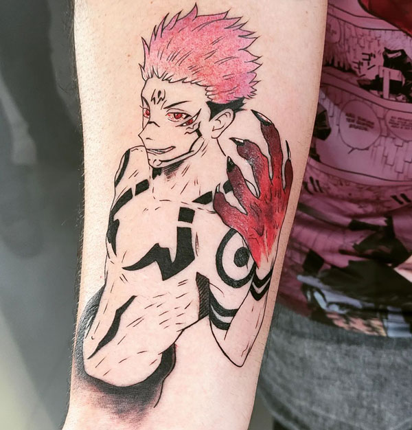 Sukuna tattoo 99