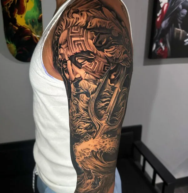 The Clearcut Meaning Of Poseidon Tattoos