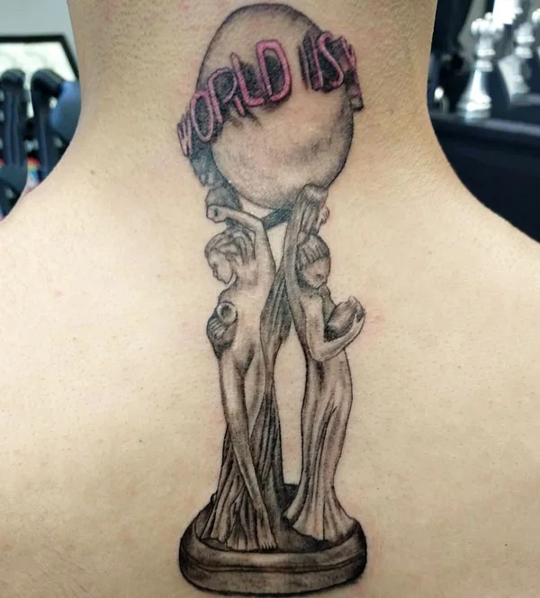 The world is yours tattoo 30