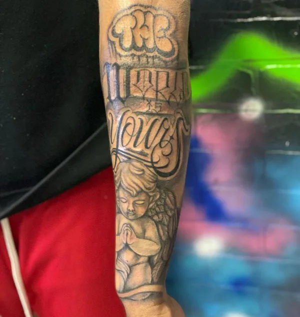 The world is yours tattoo 7