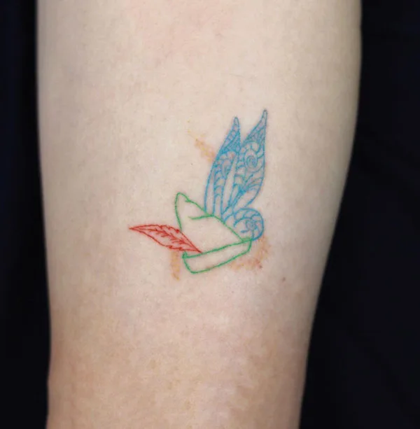 Tinkerbell Wings Tattoo