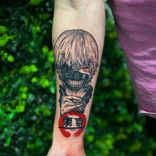 Tokyo Ghoul tattoo 1