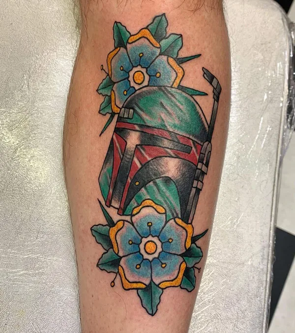 Traditional Mandalorian Tattoo 2