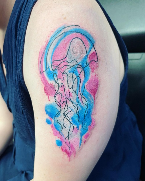 trending Transgender Flag Tattoos 2