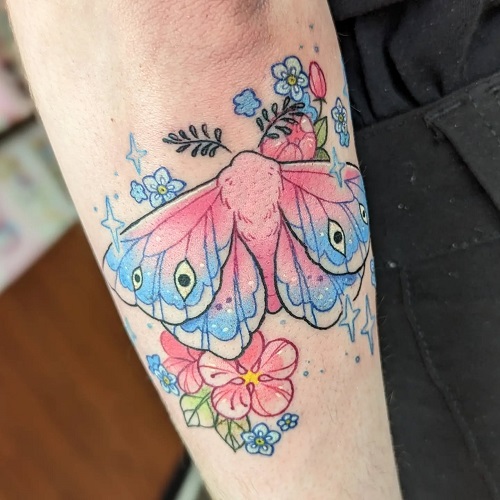 New Transgender Flag Tattoos 2