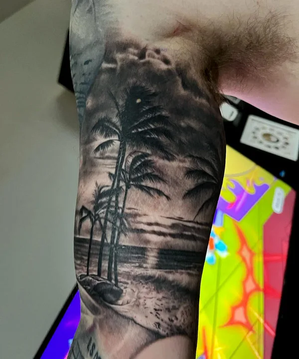 Tree Bicep Tattoo
