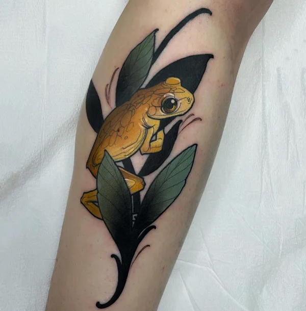 Tree Frog Tattoo 1