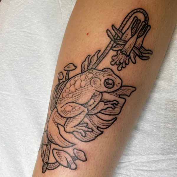 Tree Frog Tattoo 2