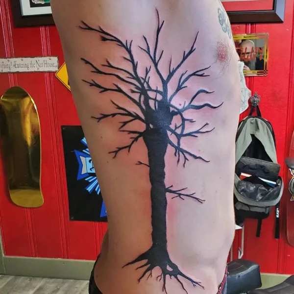 Tree Rib Tattoo