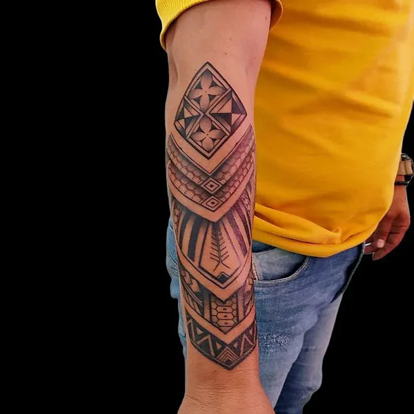 Tribal Forearm Tattoo 2