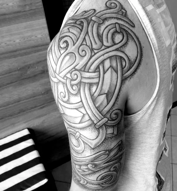 Tribal Viking Tattoo 2