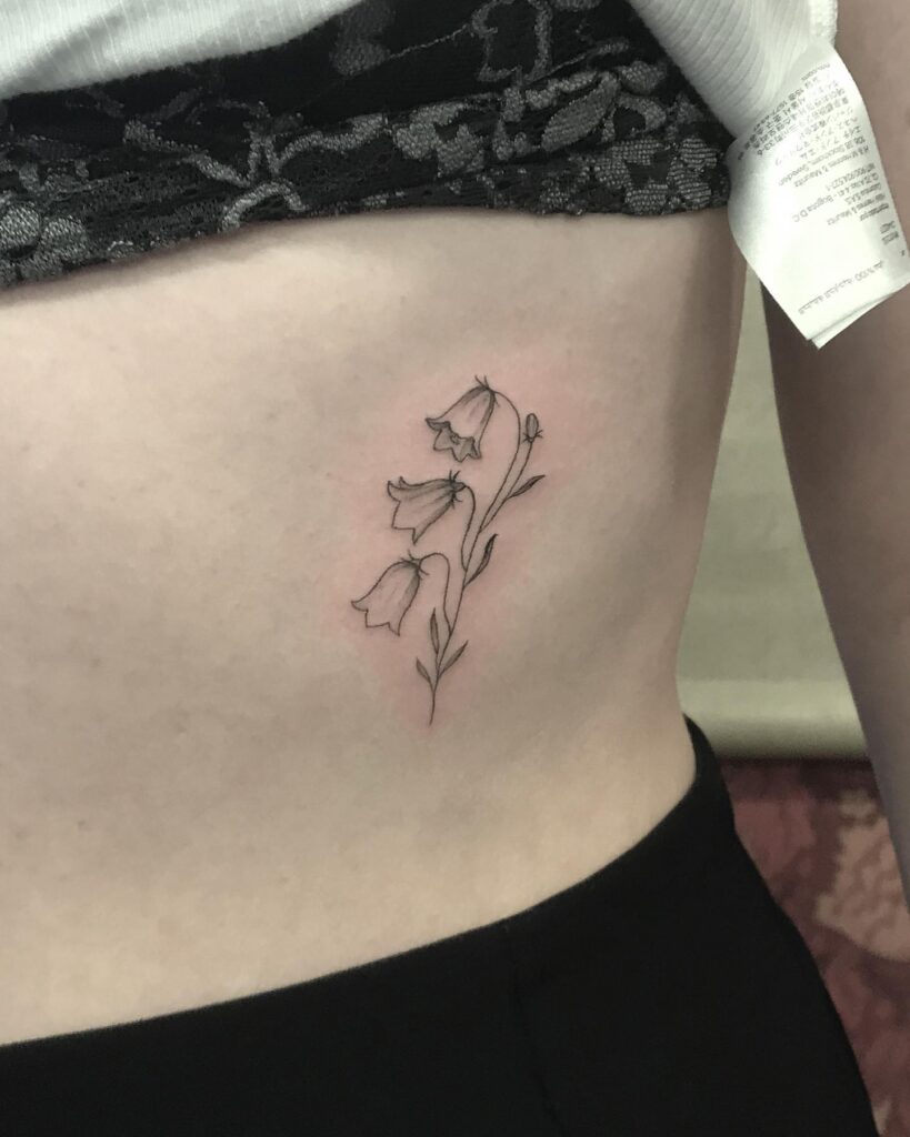 Trio of Bluebell Flowers for a Feminine Touch: Rib Symphony