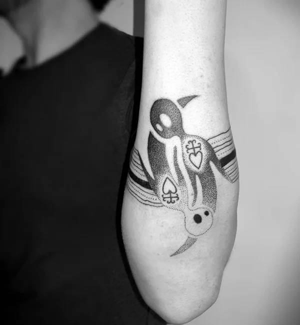 Unique Yin Yang Tattoo 1