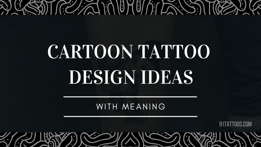 Unique and nostalgic cartoon tattoo ideas for animation lovers