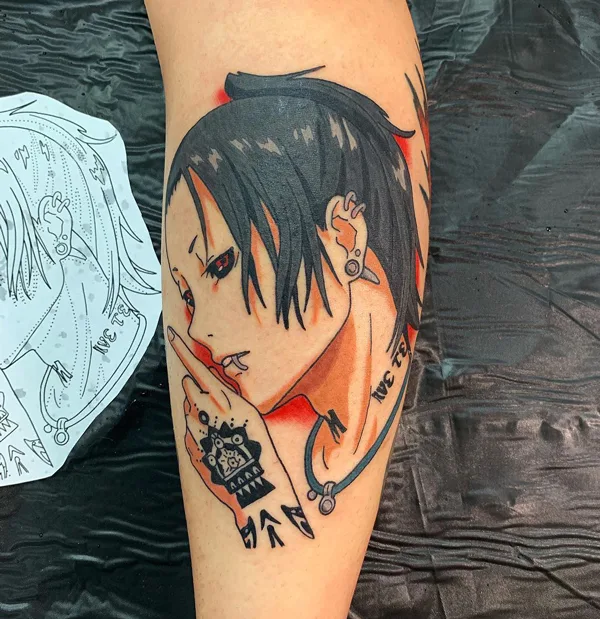Uta tokyo ghoul tattoo