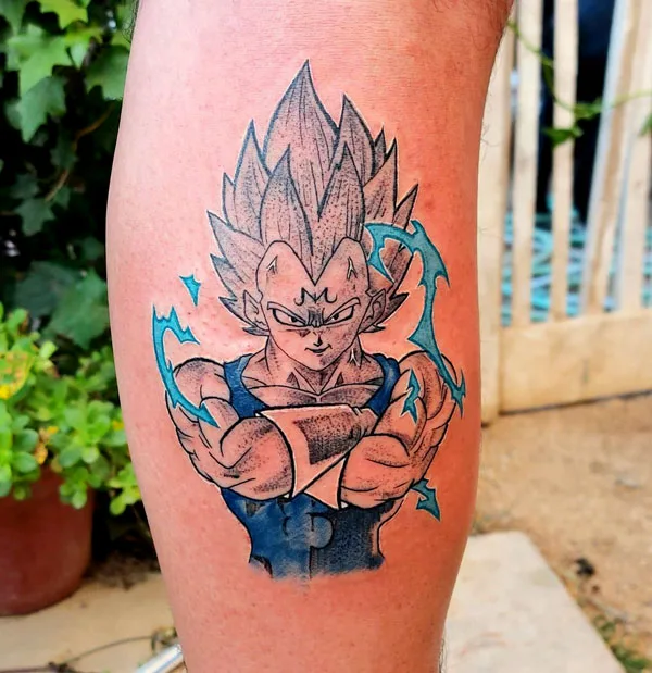 Vegeta Tattoo 1