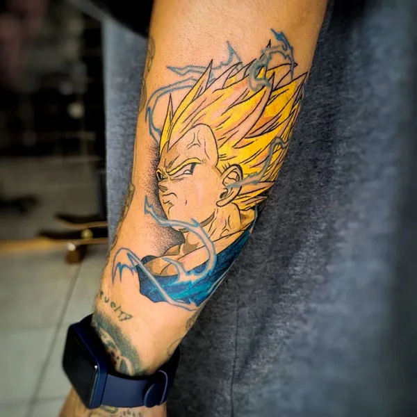 Vegeta Tattoo 9
