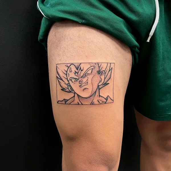 Vegeta Tattoo 13