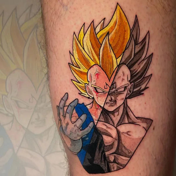 Vegeta Tattoo 15