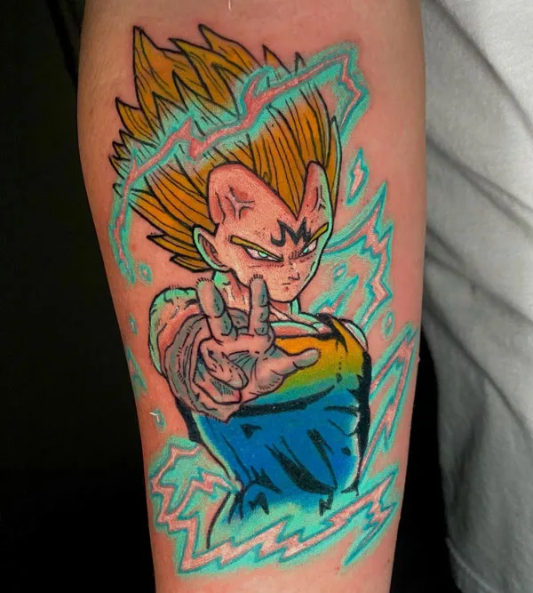 Vegeta Tattoo 19