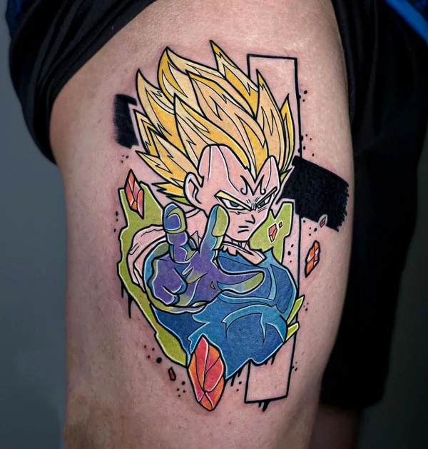 Vegeta Tattoo 25