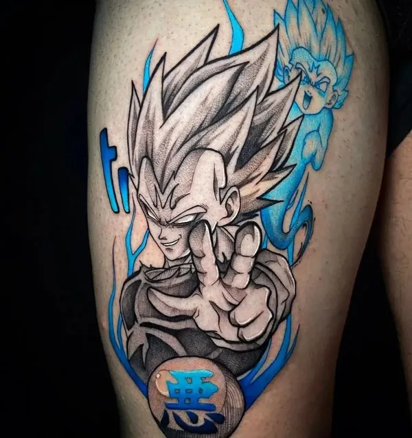 Vegeta Tattoo 26