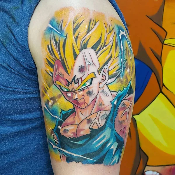 Vegeta Tattoo 3