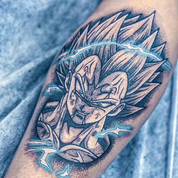 Vegeta Tattoo 30