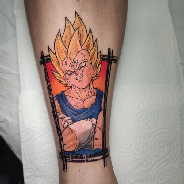 Vegeta Tattoo 33