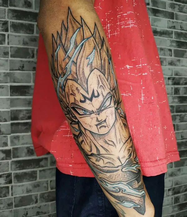 Vegeta Tattoo 34