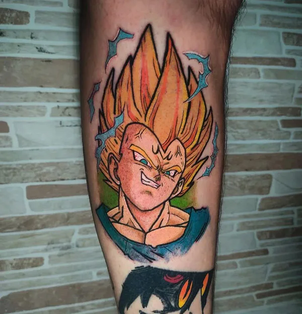Vegeta Tattoo 37
