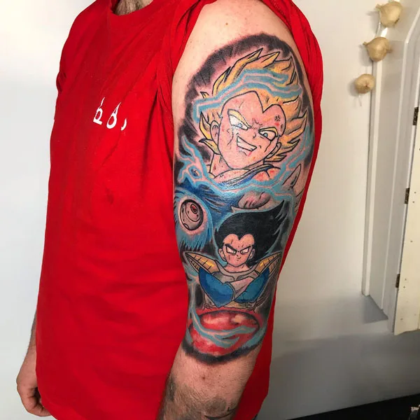 Vegeta Tattoo 38