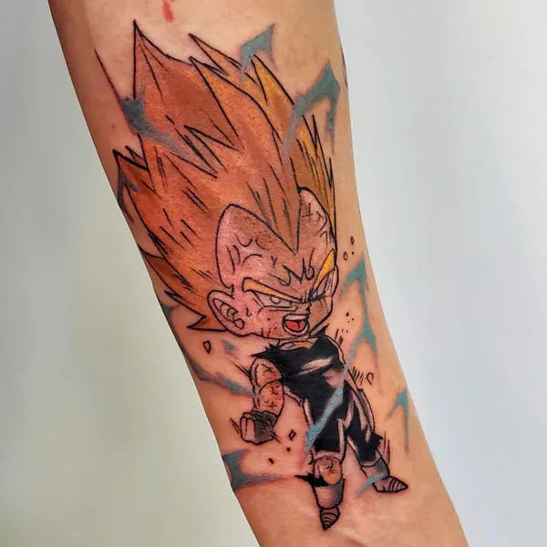 Vegeta Tattoo 40