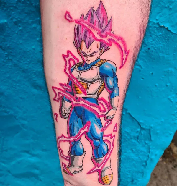 Vegeta Tattoo 5