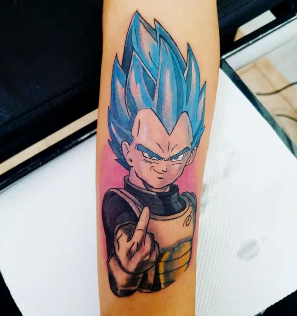 Vegeta Tattoo 6