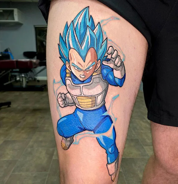 Vegeta Tattoo 7