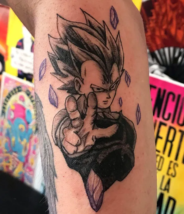 Vegeta Tattoo 97