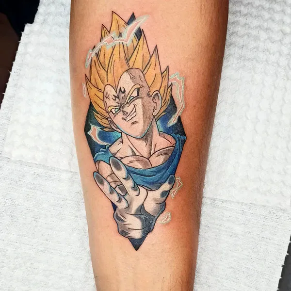 Vegeta Tattoo 43