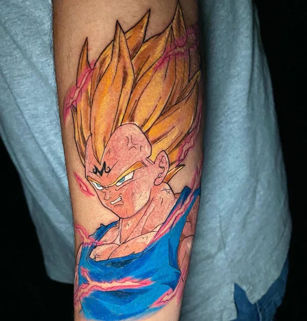 Vegeta Tattoo 48
