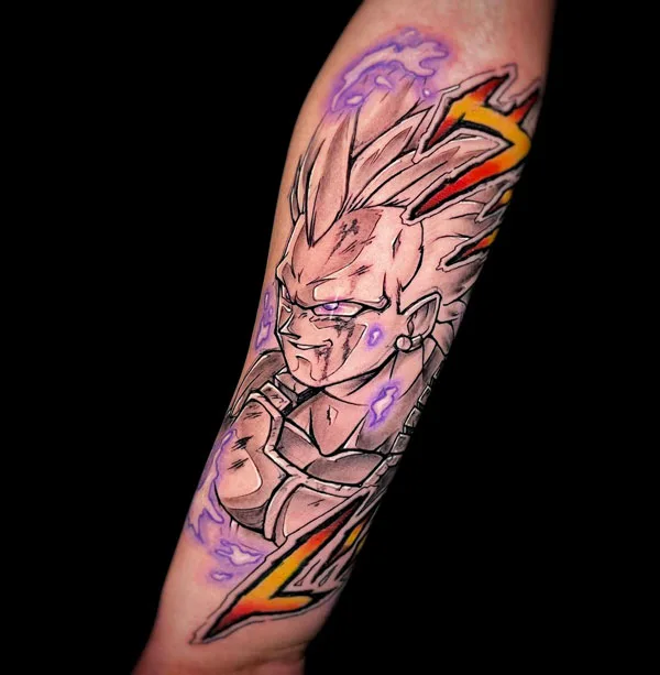 Vegeta Tattoo 50