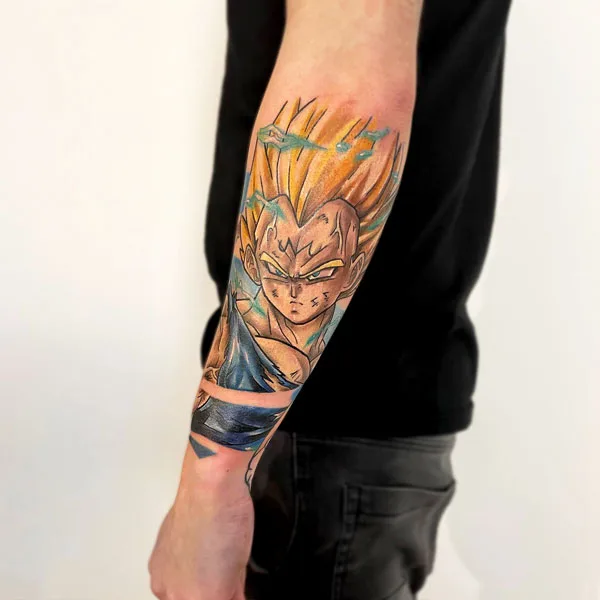 Vegeta Tattoo 52