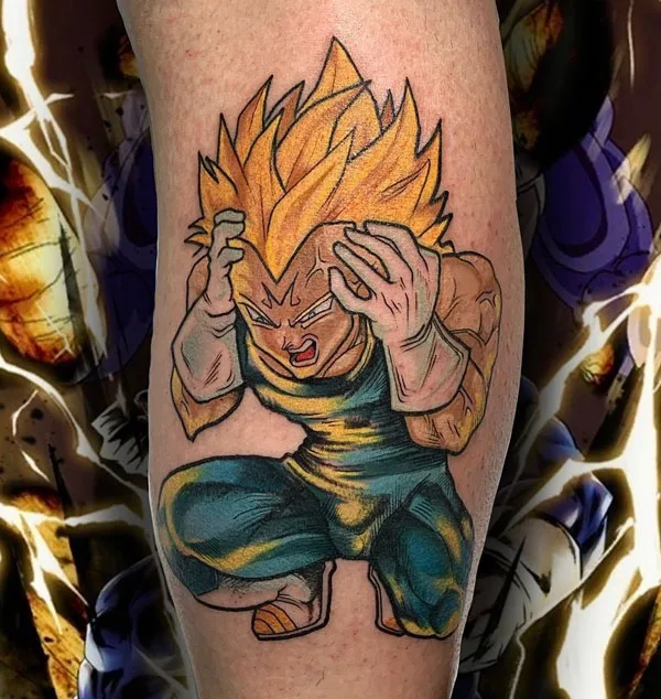 Vegeta Tattoo 54
