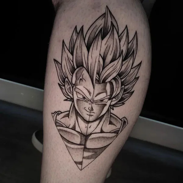 Vegeta Tattoo 55