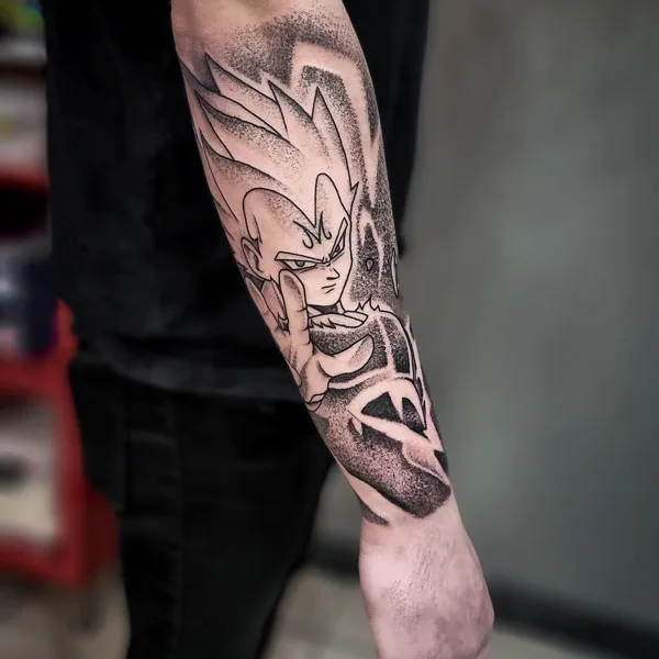 Vegeta Tattoo 56