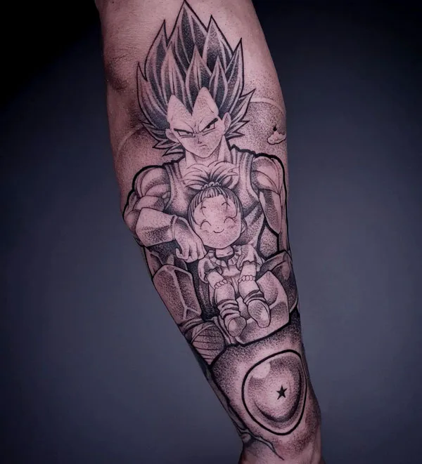 Vegeta Tattoo 61