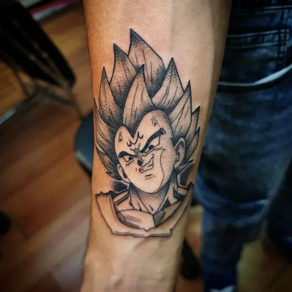 Vegeta Tattoo 65