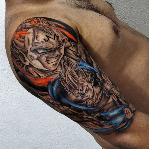 Vegeta Tattoo 69