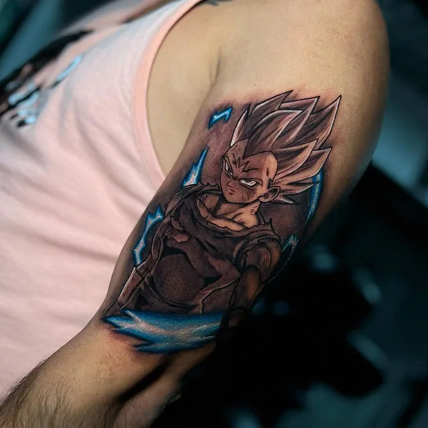 Vegeta Tattoo 72