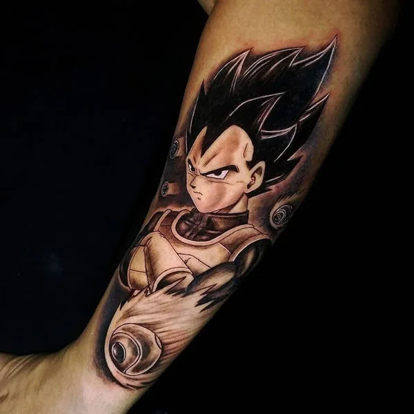 Vegeta Tattoo 74