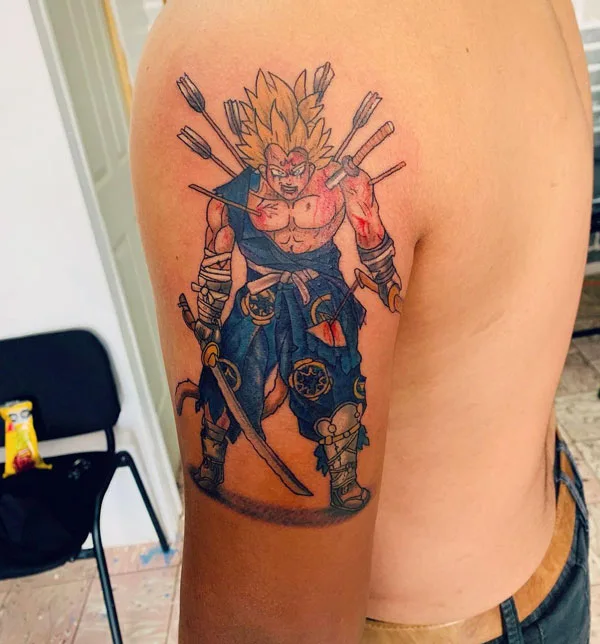 Vegeta Tattoo 75
